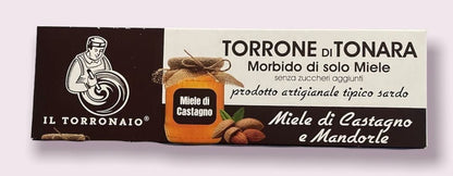 Torrone alle mandorle con miele di castagno